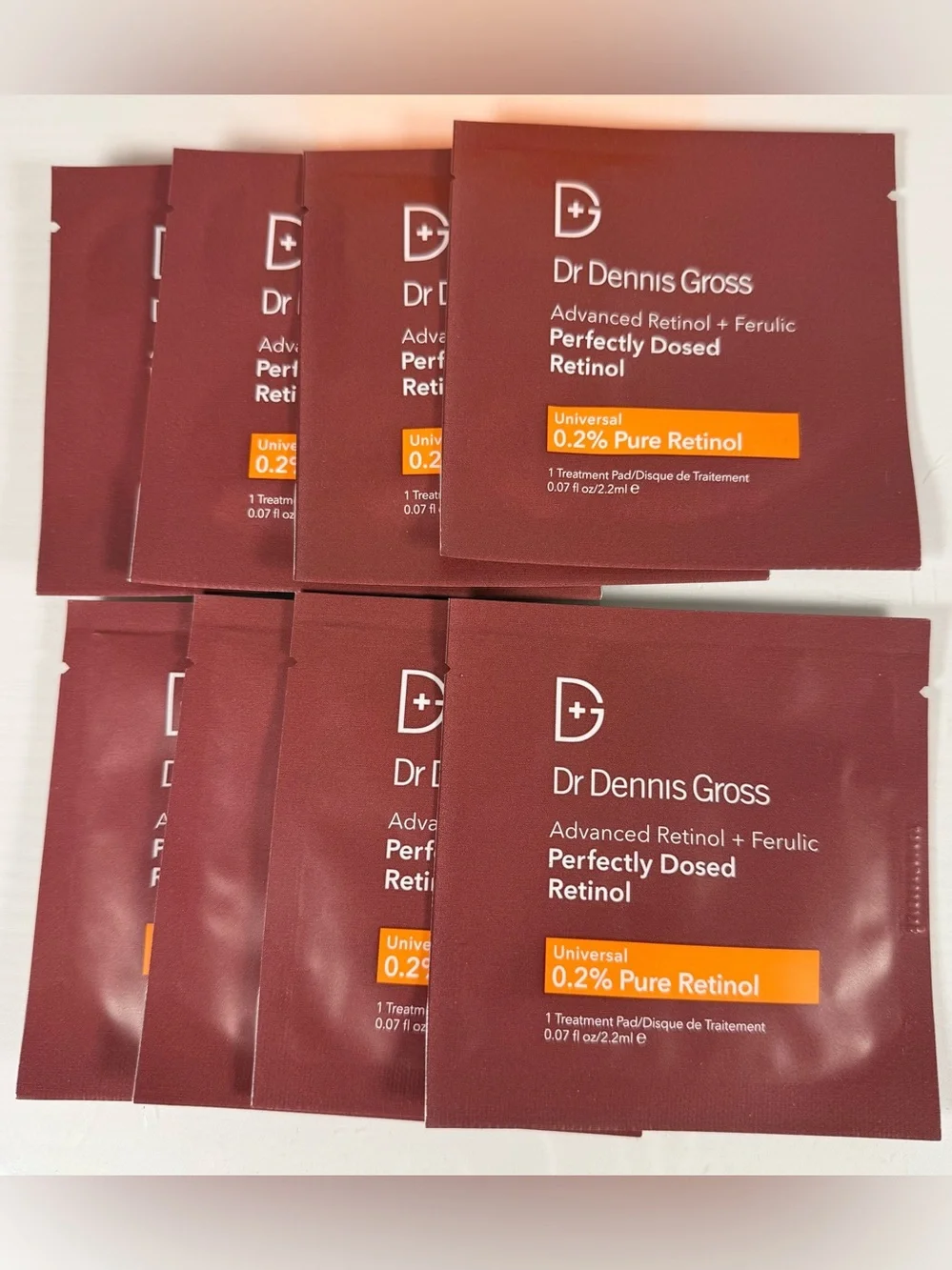 Dr. Dennis Gross Advanced Retinol + Ferulic Perfectly Dosed Retinol 0.2% 8 Pads